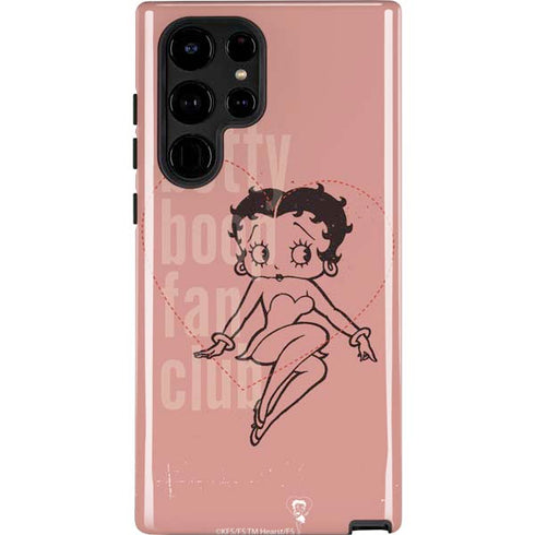 Betty Boop Fan Club Galaxy Cases