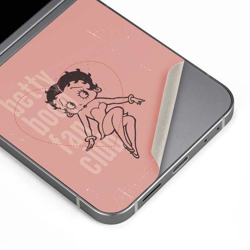 Betty Boop Fan Club Galaxy Z Flip6 Skin