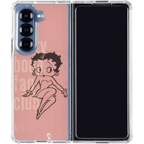 Betty Boop Fan Club Galaxy Z Fold6 Clear Case