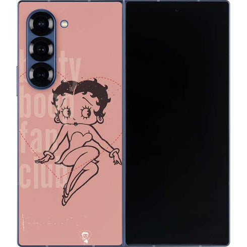 Betty Boop Fan Club Galaxy Z Fold6 Skin