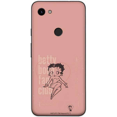 Betty Boop Fan Club Google Pixel 3a XL Skin