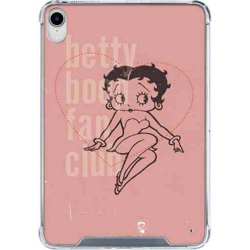 Betty Boop Fan Club iPad 11th Gen (2025) Clear Case