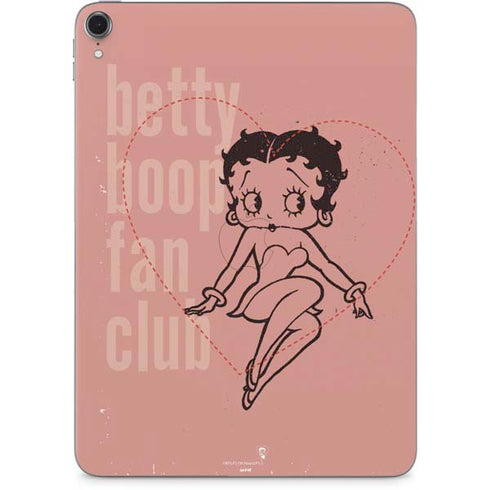 Betty Boop Fan Club Apple iPad Pro Skin