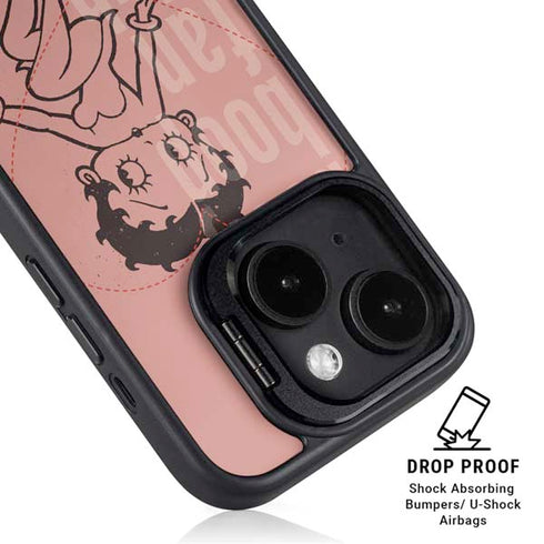 Betty Boop Fan Club iPhone 15 Plus Kickstand Case