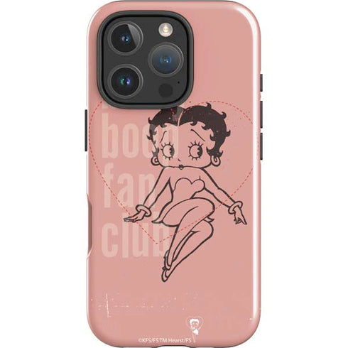 Betty Boop Fan Club iPhone 16 Pro Impact Case
