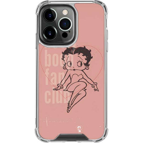 Betty Boop Fan Club iPhone 16 Pro Max Clear Case