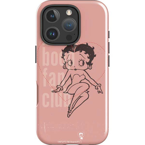 Betty Boop Fan Club iPhone 16 Pro Max Impact Case