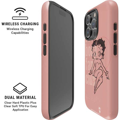 Betty Boop Fan Club iPhone 16 Pro Max Magsafe Impact Case