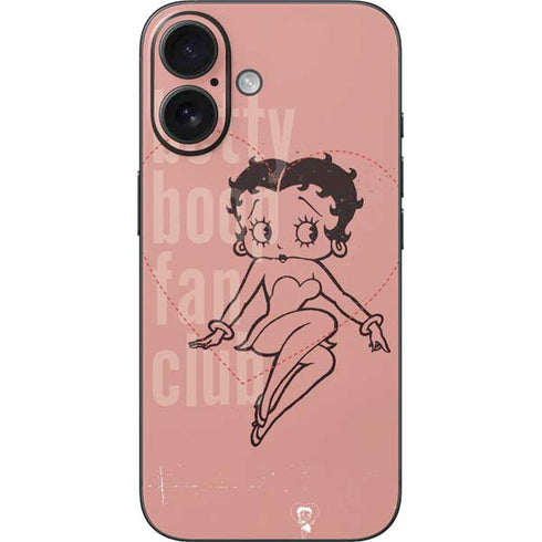 Betty Boop Fan Club iPhone 16 Skin