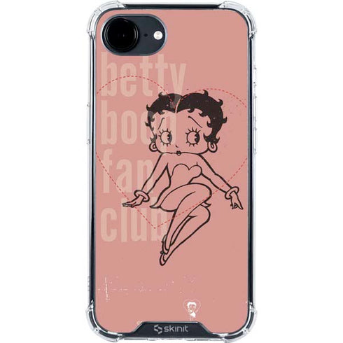 Betty Boop Fan Club iPhone 16e Clear Case