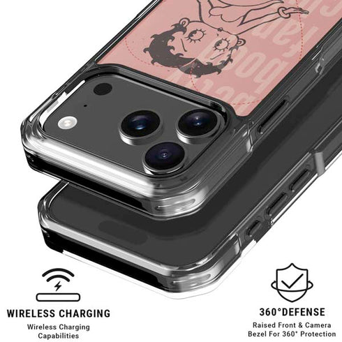 Betty Boop Fan Club iPhone 18 Pro Clear Case