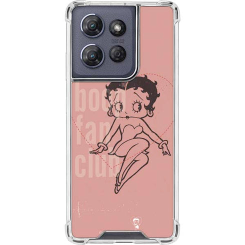 Betty Boop Fan Club Moto G 5G (2025) Clear Case