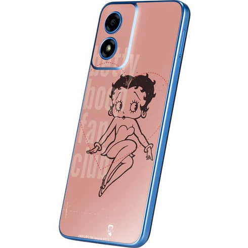 Betty Boop Fan Club Moto G Play 4G (2024) Skin
