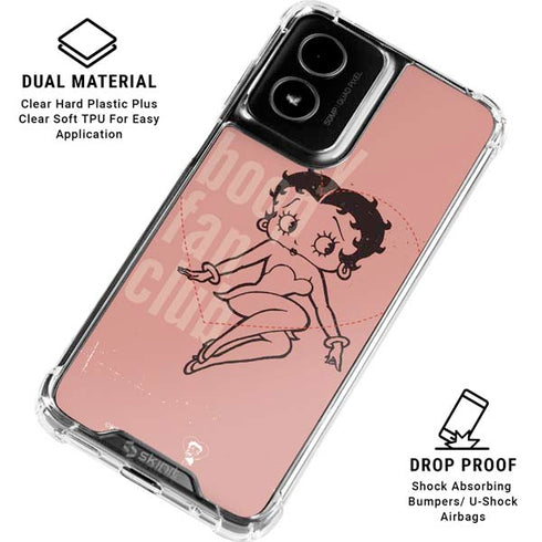 Betty Boop Fan Club Moto G Power 5G (2024) Clear Case