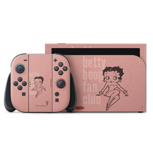 Betty Boop Fan Club Nintendo Skins