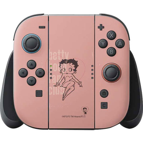 Betty Boop Fan Club Nintendo Switch 2 (2025) Joy-Con Controller Skin