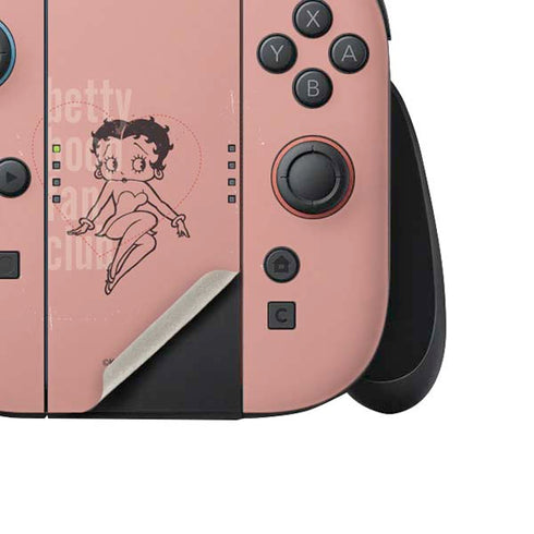 Betty Boop Fan Club Nintendo Switch 2 (2025) Joy-Con Controller Skin