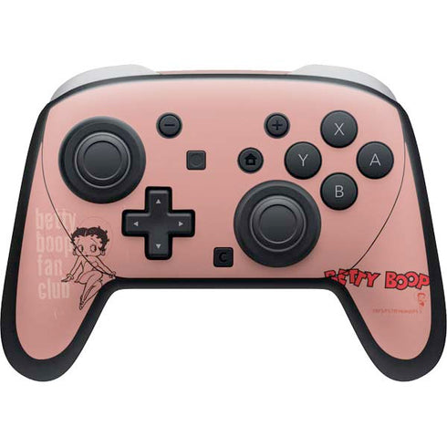 Betty Boop Fan Club Nintendo Switch 2 (2025) Pro Controller Skin