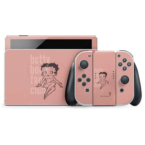 Betty Boop Fan Club Nintendo Skins