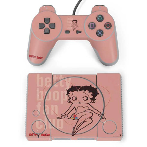 Betty Boop Fan Club PlayStation Classic Bundle Skin