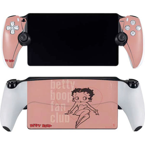 Betty Boop Fan Club PlayStation PS5 Skins