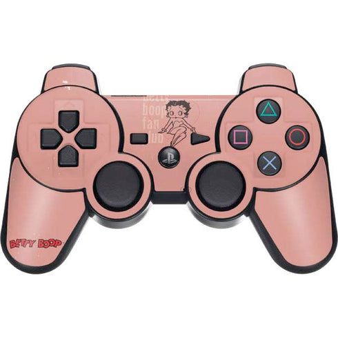 Betty Boop Fan Club PS3 Dual Shock wireless controller Skin