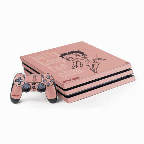 Betty Boop Fan Club PlayStation PS4 Skins