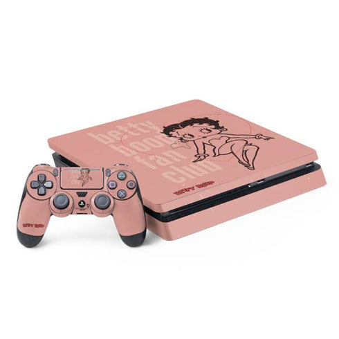 Betty Boop Fan Club PlayStation PS4 Skins