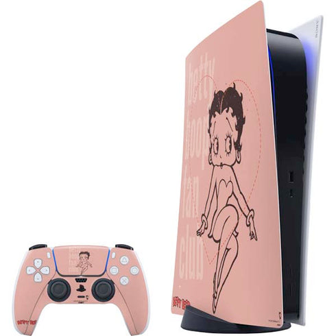 Betty Boop Fan Club PlayStation PS5 Skins