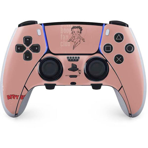 Betty Boop Fan Club PS5 DualSense Edge Pro Controller Skin