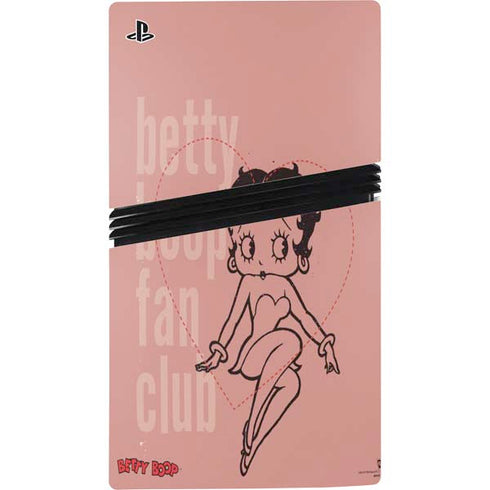 Betty Boop Fan Club PS5 Pro Bundle Skin
