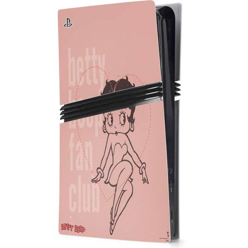 Betty Boop Fan Club PlayStation PS5 Skins