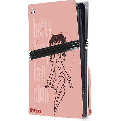 Betty Boop Fan Club PlayStation PS5 Skins