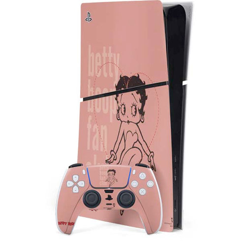 Betty Boop Fan Club PlayStation PS5 Skins