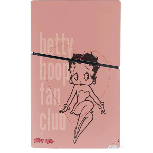Betty Boop Fan Club PS5 Slim Digital Edition Console Skin