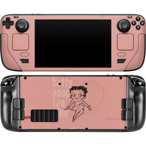 Betty Boop Fan Club Steam Deck Handheld Gaming Computer OLED Skin