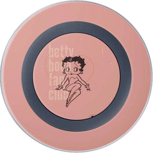 Betty Boop Fan Club Wireless Charger Skin