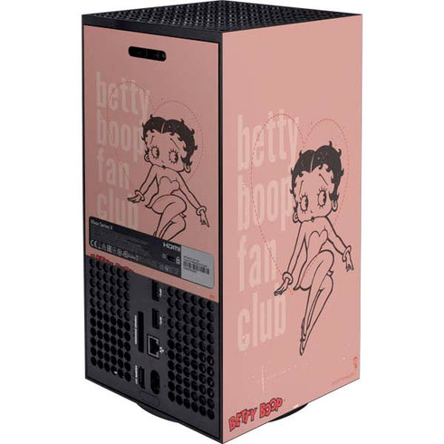 Betty Boop Fan Club Xbox Series X Bundle Skin