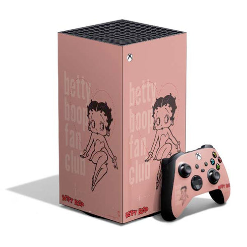 Betty Boop Fan Club XBox Series X Digital Edition Bundle Skin