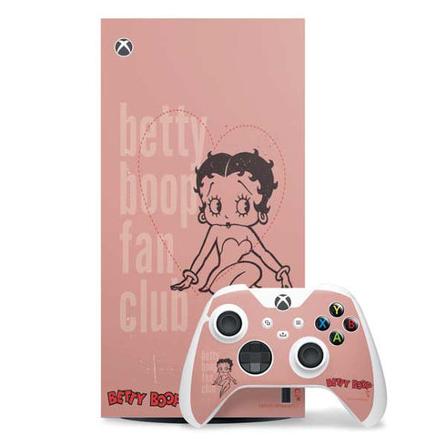 Betty Boop Fan Club Xbox Series X Skins