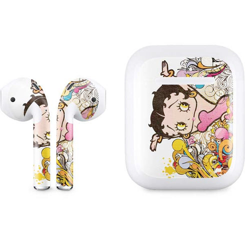 Betty Boop Hands Up Apple AirPods Skin