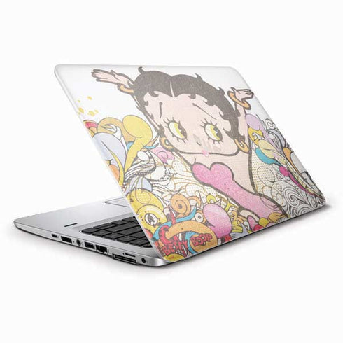 Betty Boop Hands Up HP Elitebook Skin