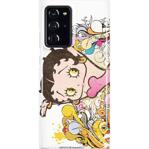 Betty Boop Hands Up Galaxy Cases