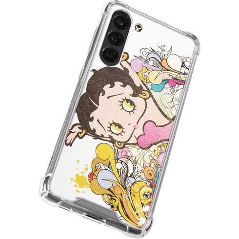 Betty Boop Hands Up Galaxy S24 FE Clear Case