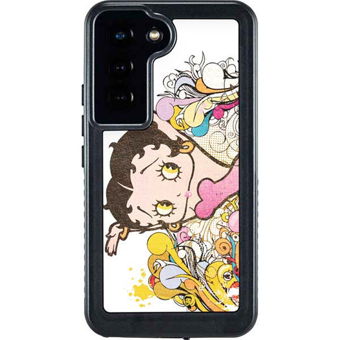 Betty Boop Hands Up Galaxy S24 Waterproof Case