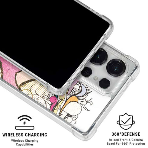 Betty Boop Hands Up Galaxy S25 Ultra Clear Case