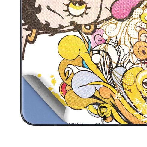 Betty Boop Hands Up Galaxy Z Fold5 5G Skin