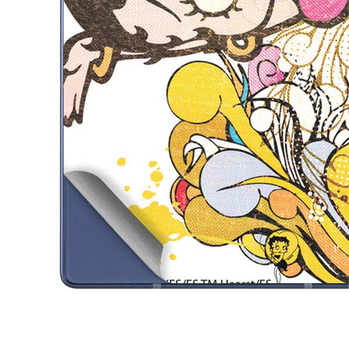 Betty Boop Hands Up Galaxy Z Fold6 Skin