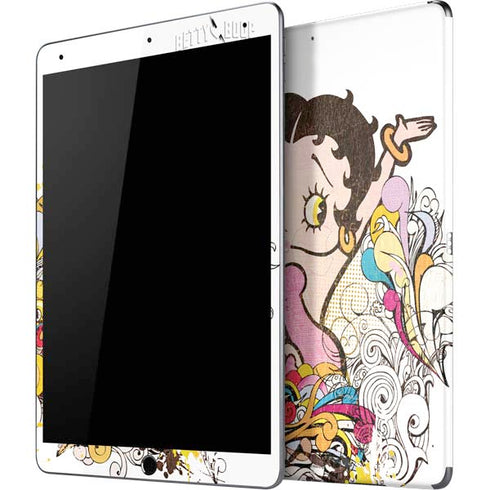Betty Boop Hands Up iPad Skins