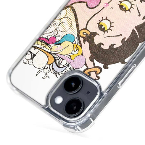 Betty Boop Hands Up iPhone 14 MagSafe Case